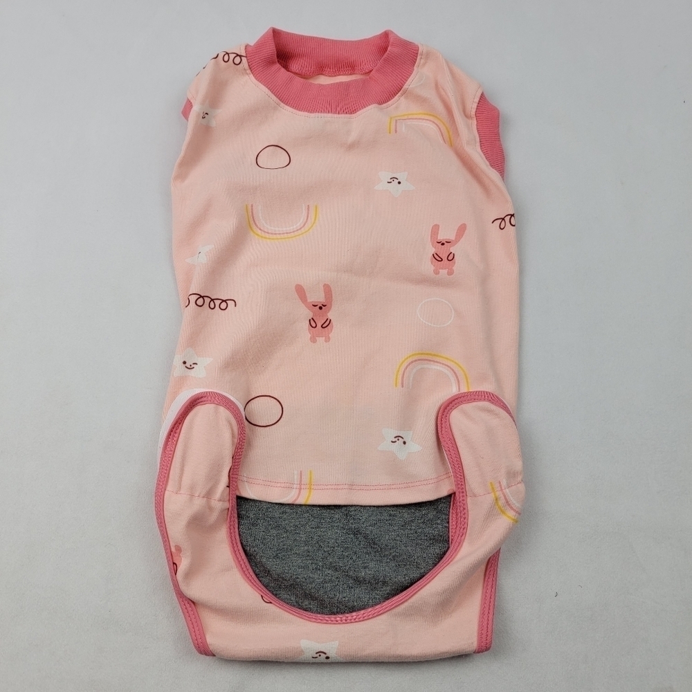 NWOT recovery incontinence pink dog suit Size Large